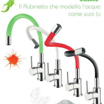 MISCELATORE LAVELLO NORDVAL CROMO ROSSO COD. E811